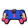Runner sprite ducking